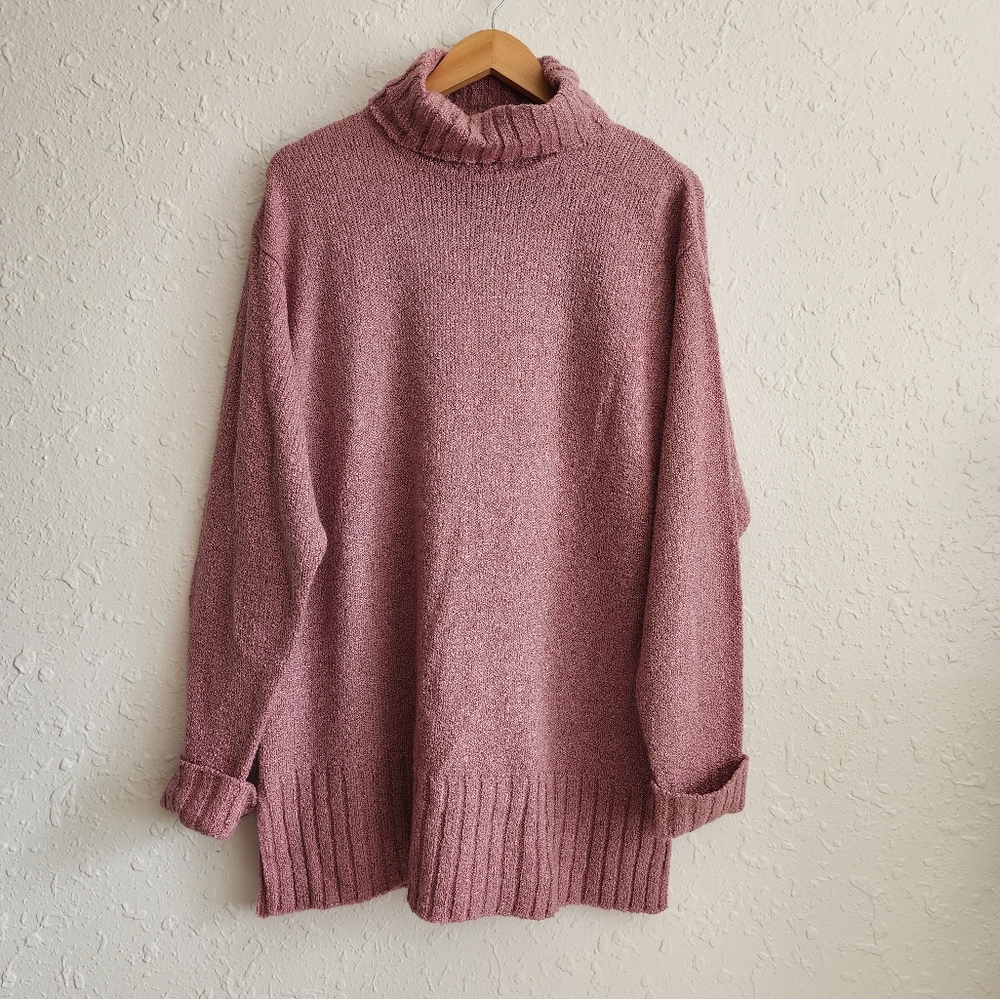 Vintage White Stag High Neck Sweater